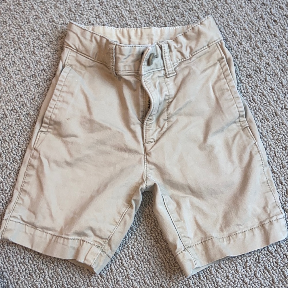 Boys Khaki Shorts 5 slim